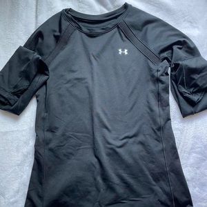 Underarmour black long sleeve workout top